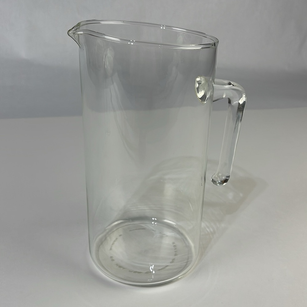 Vintage PYREX Glass Handled Pitcher